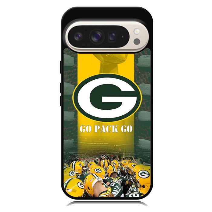 green bay packer wall border X9984 Google Pixel 9 Pro XL Case