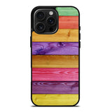 colorful wood iPhone 16 Pro Max Case FE0164