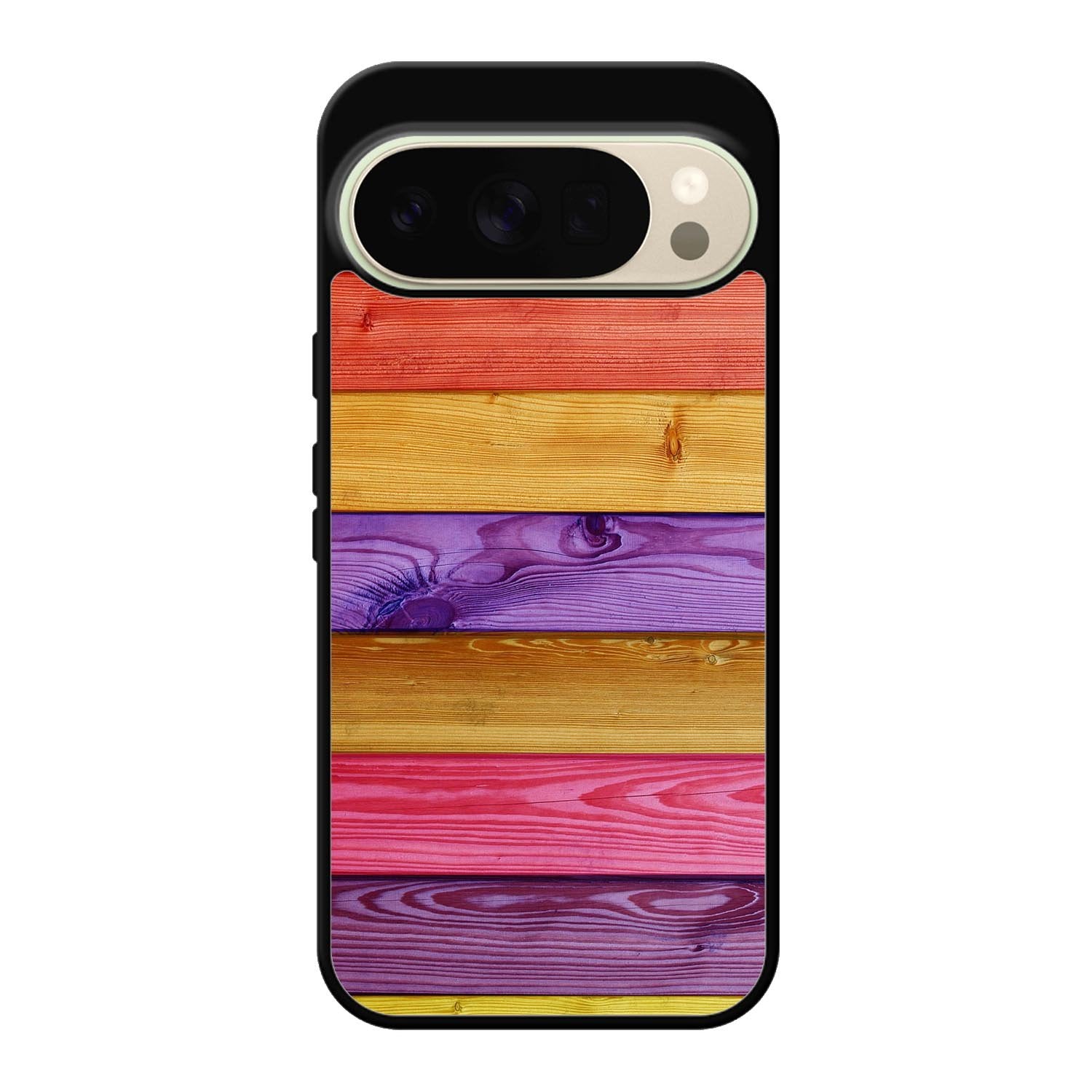 colorful wood Google Pixel 10 Pro XL Case FE0164