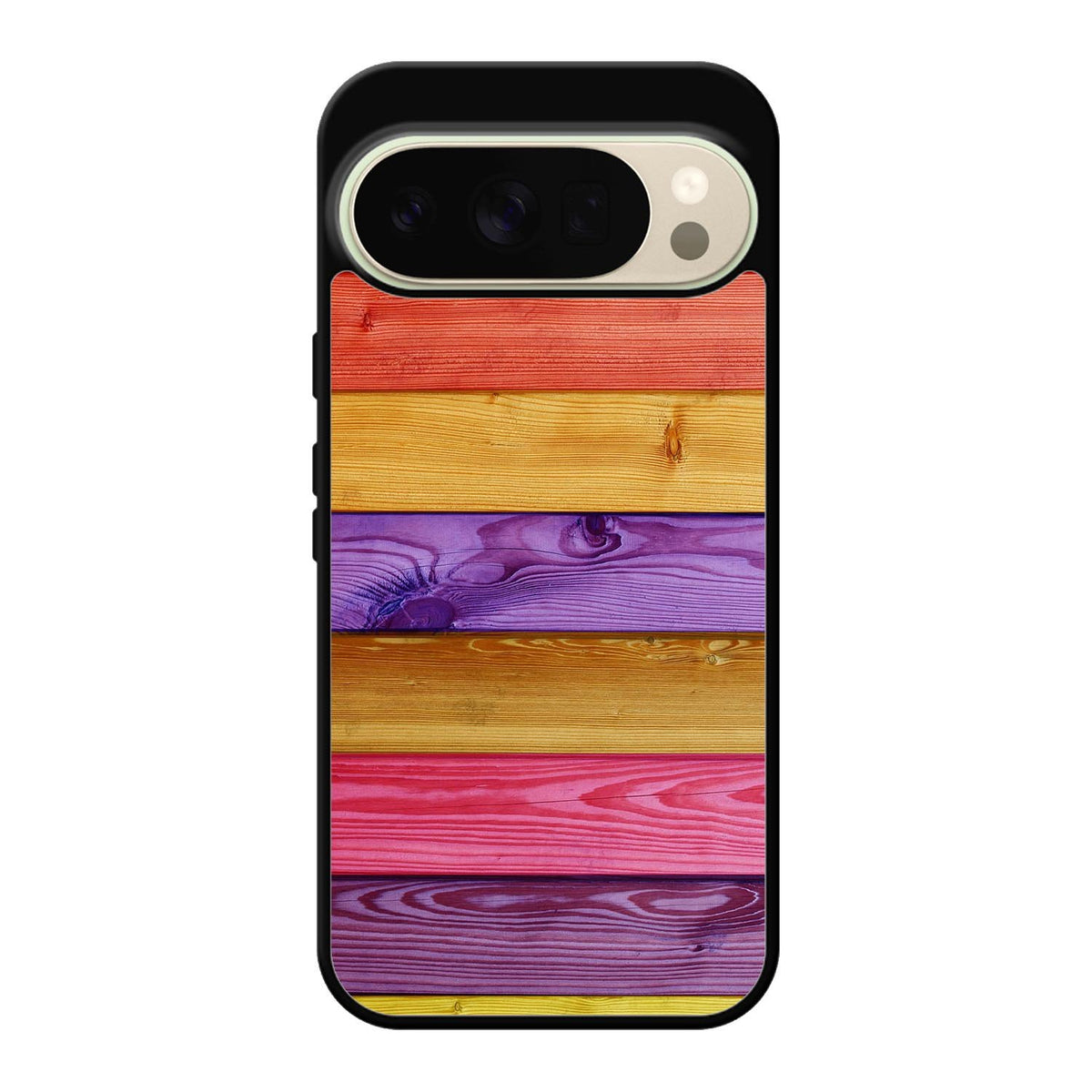 colorful wood Google Pixel 10 Pro Case FE0164