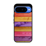 colorful wood Google Pixel 10 Case FE0164