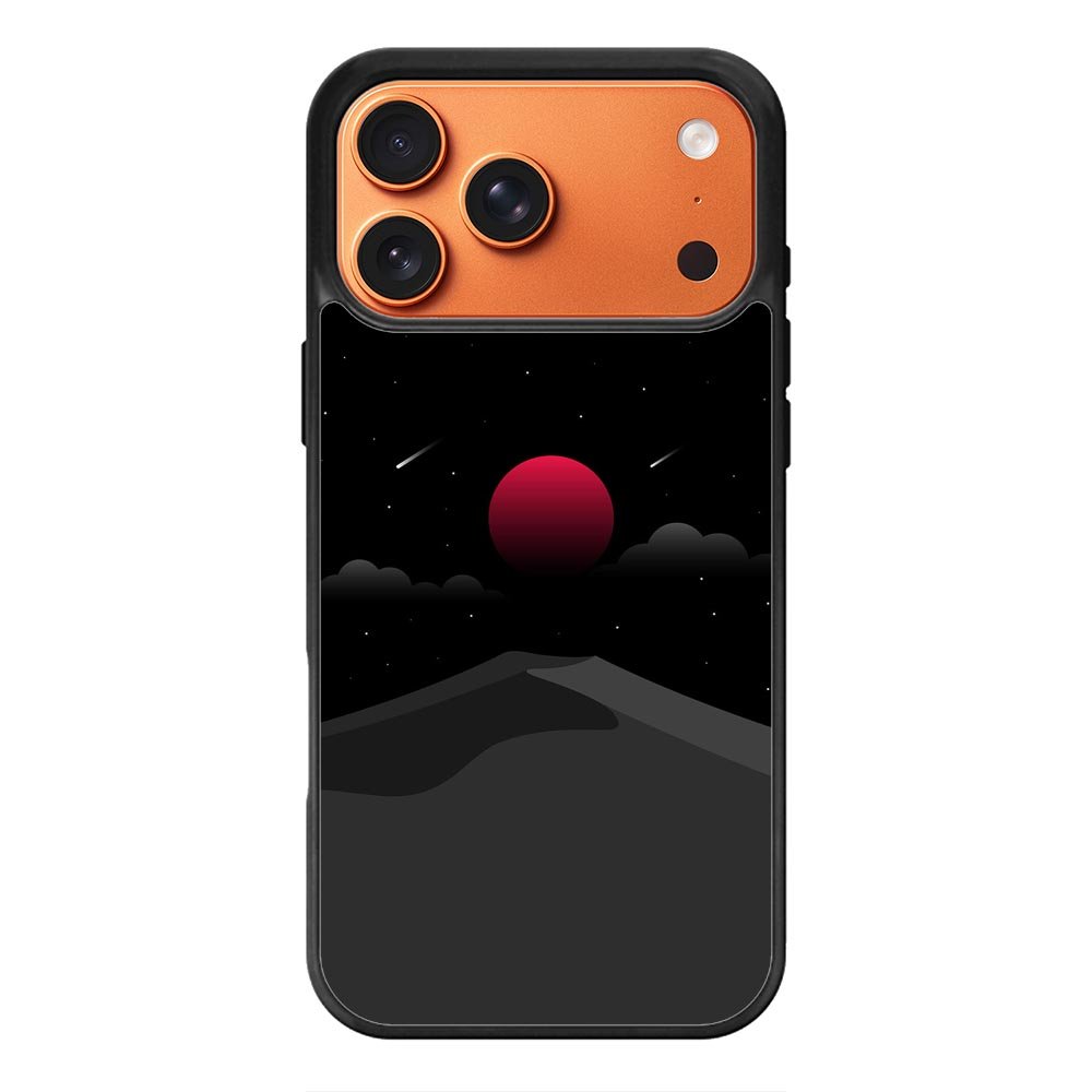 moon red iPhone 17 Pro Case FE0448