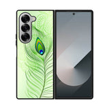 Peacock Feather FE0509 Samsung Galaxy Fold 7 5G Case