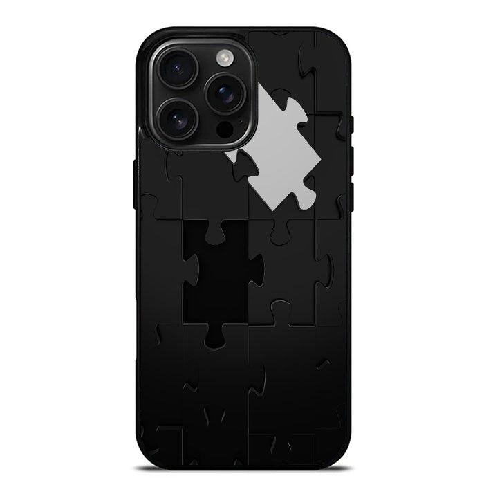 puzzle black iPhone 16 Pro Max Case FE0515