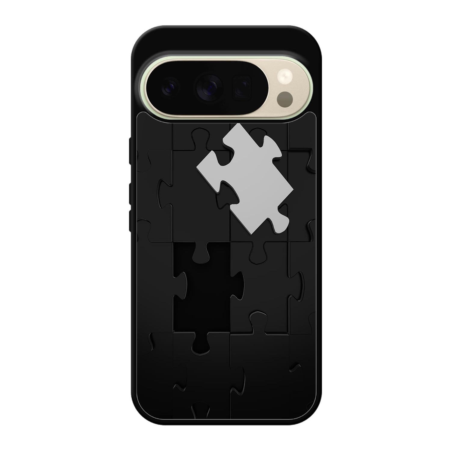 puzzle black Google Pixel 10 Pro Case FE0515