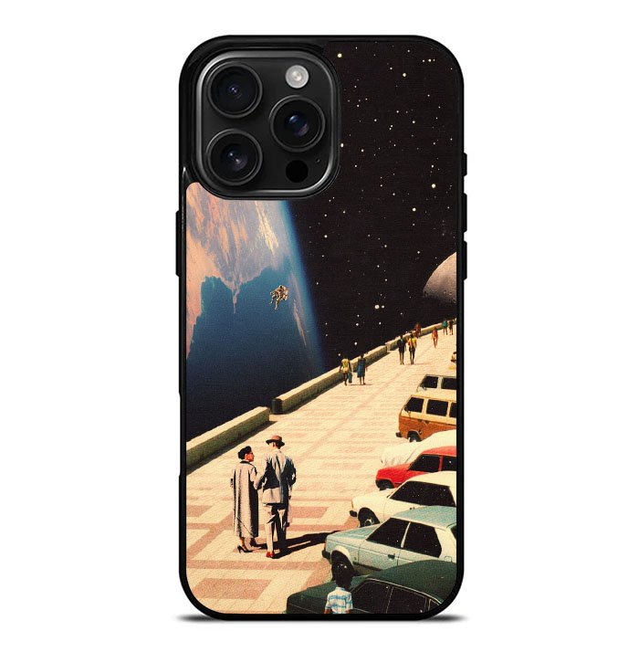 retro space iPhone 16 Pro Max Case FE0538