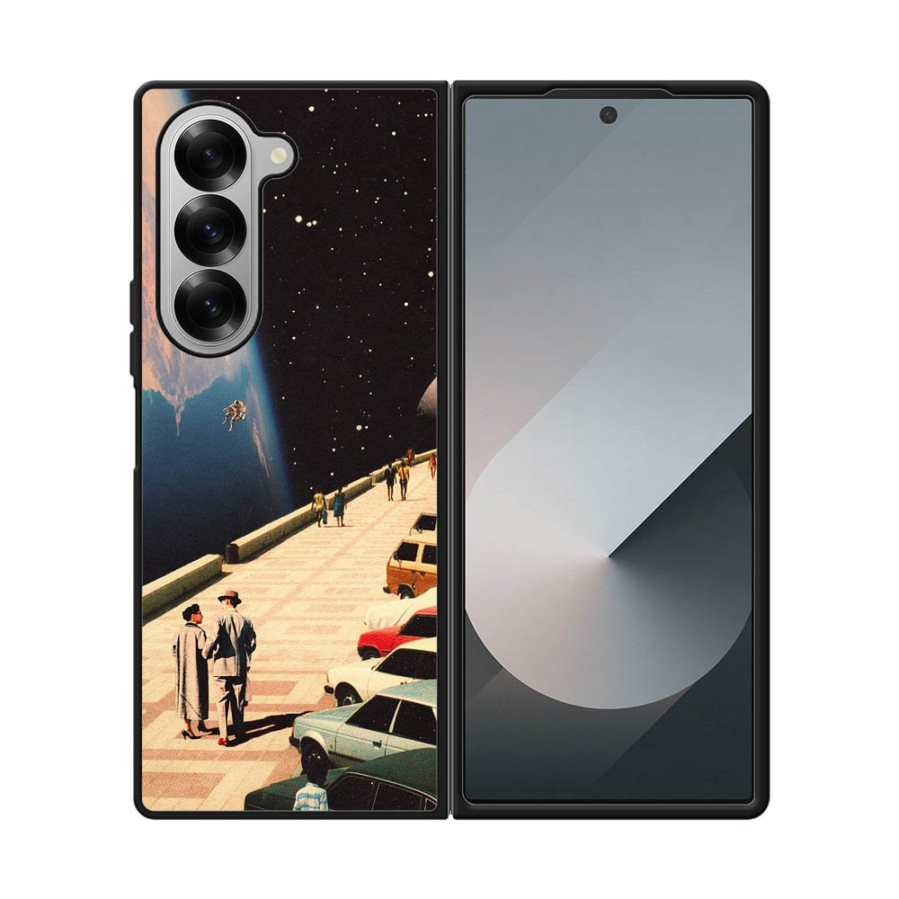 retro space FE0515 Samsung Galaxy Fold 7 5G Case