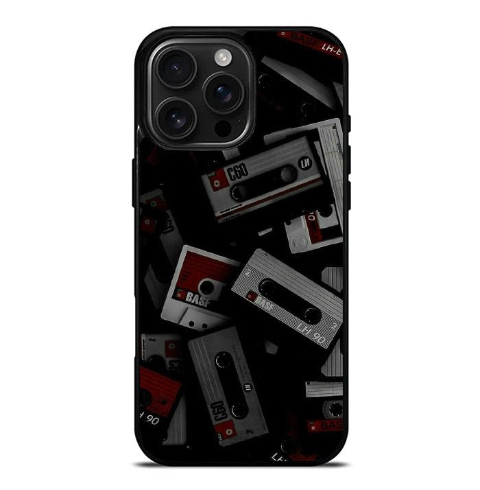 Retro Tape iPhone 16 Pro Max Case FE0539