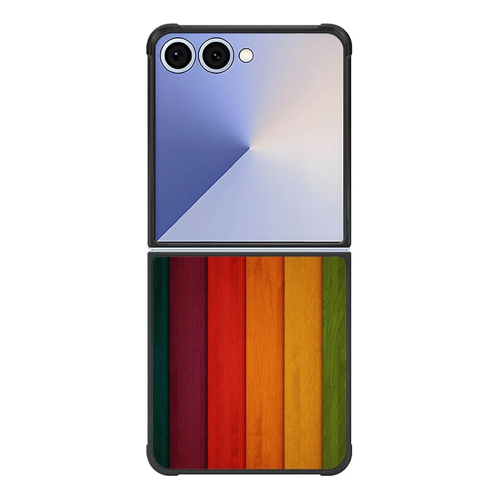 Retro Wood FE0517 Samsung Galaxy Flip 7 5G Case