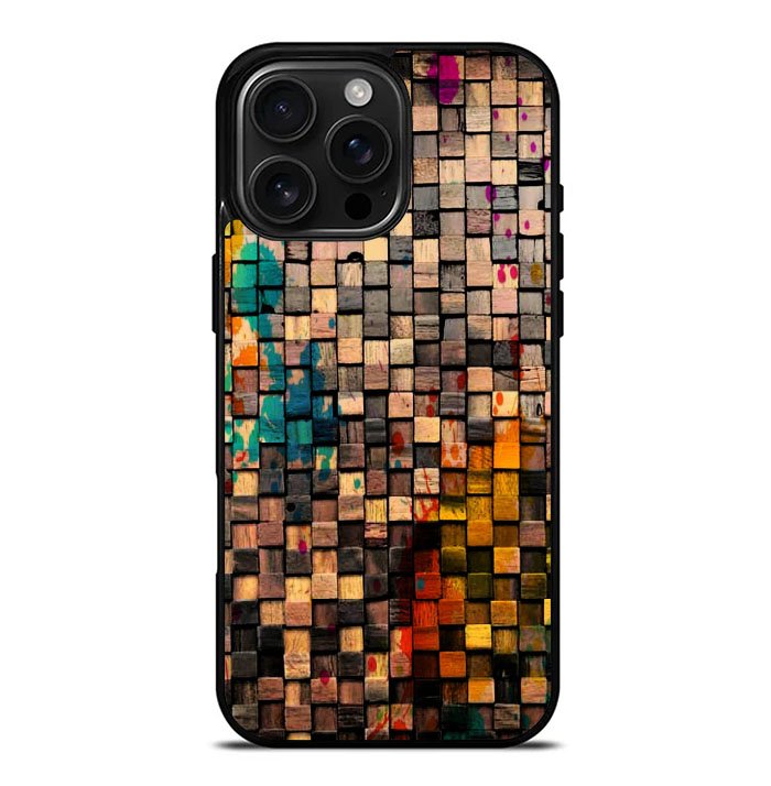 Wooden Blocks iPhone 16 Pro Max Case FE0657