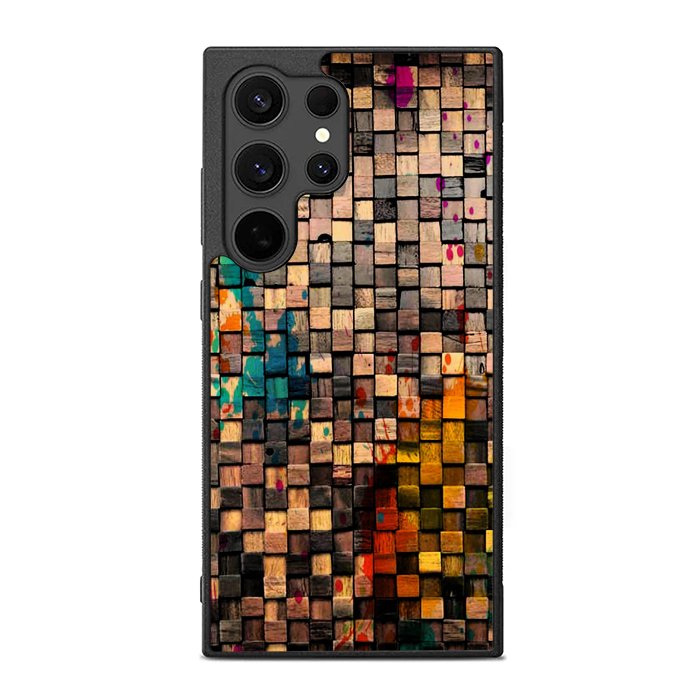 Wooden Blocks FE0519 Samsung Galaxy S25 Ultra Case