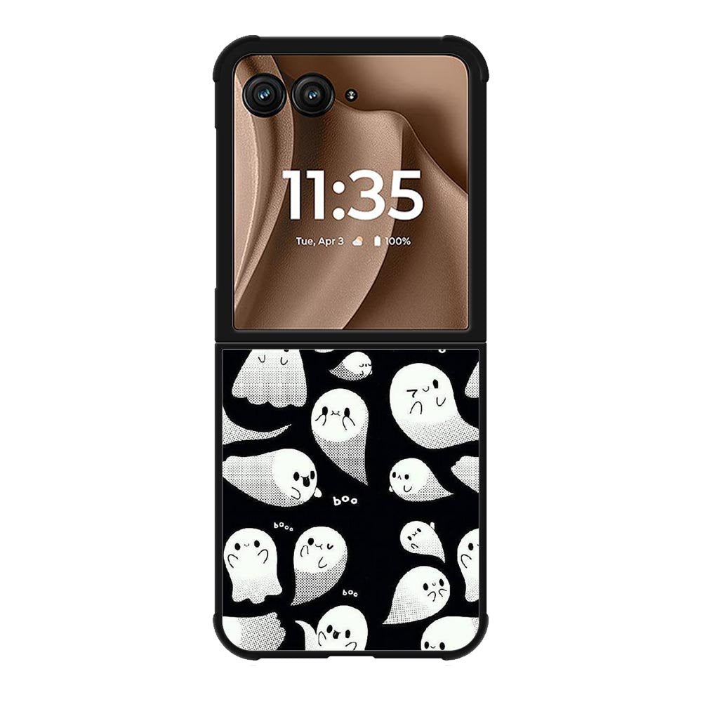Cute Ghost Motorola Moto RAZR Plus 2025 Case FE0191