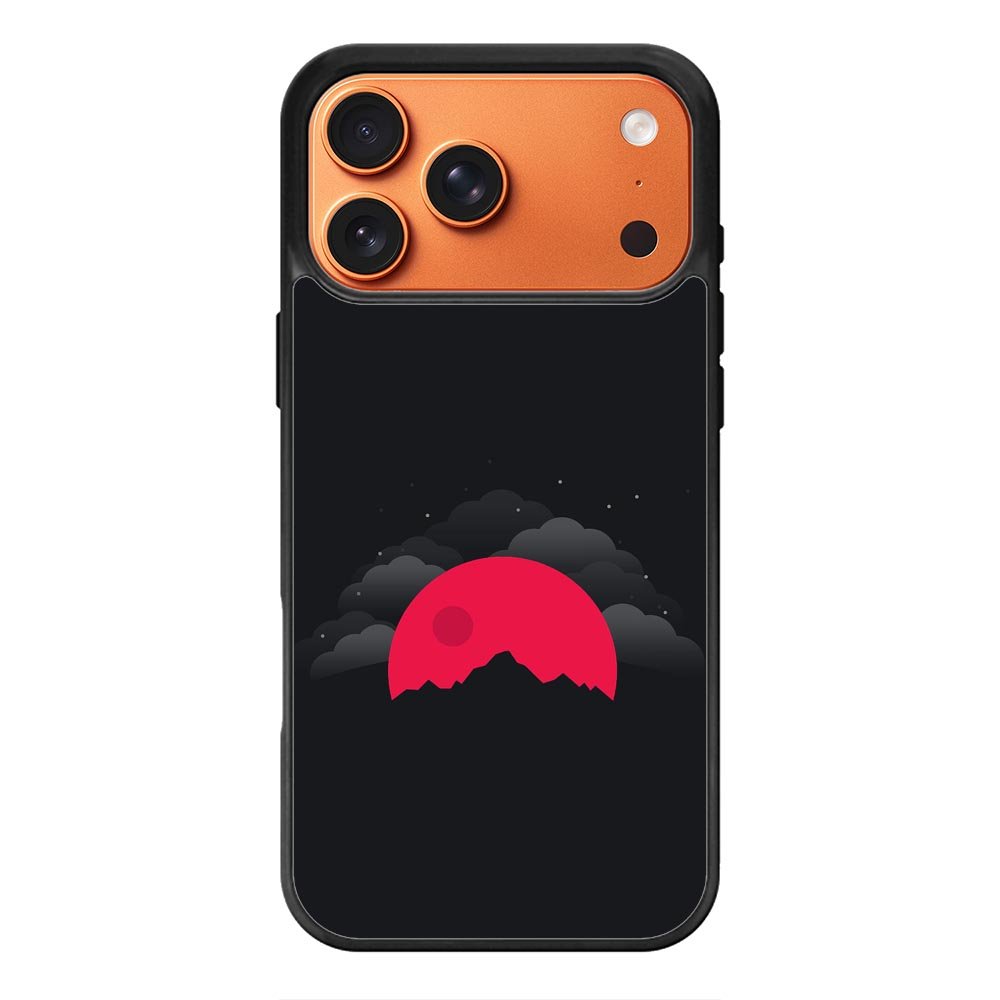 red moon iPhone 17 Pro Max Case FE0534