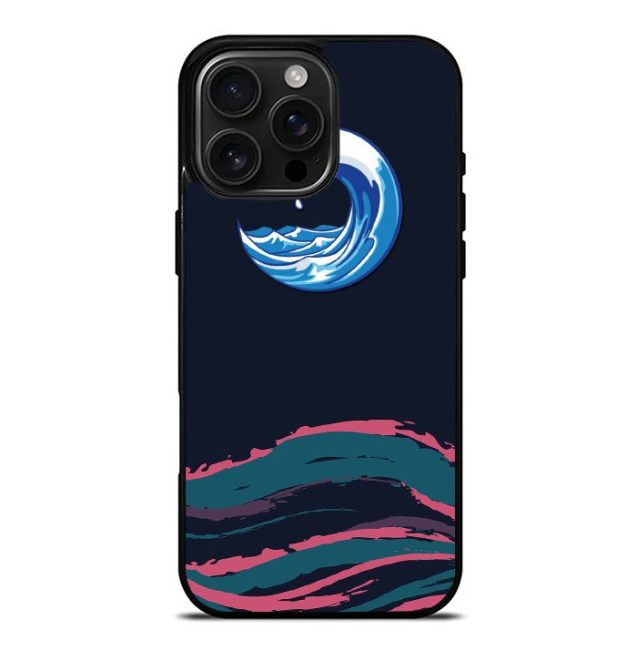 Dark Full Wave iPhone 16 Pro Max Case FE0204