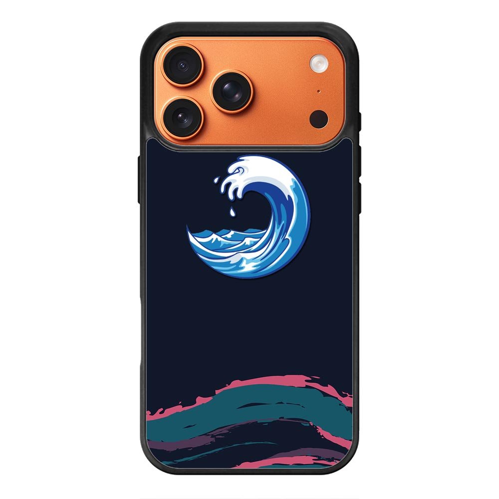 Dark Full Wave iPhone 17 Pro Max Case FE0204