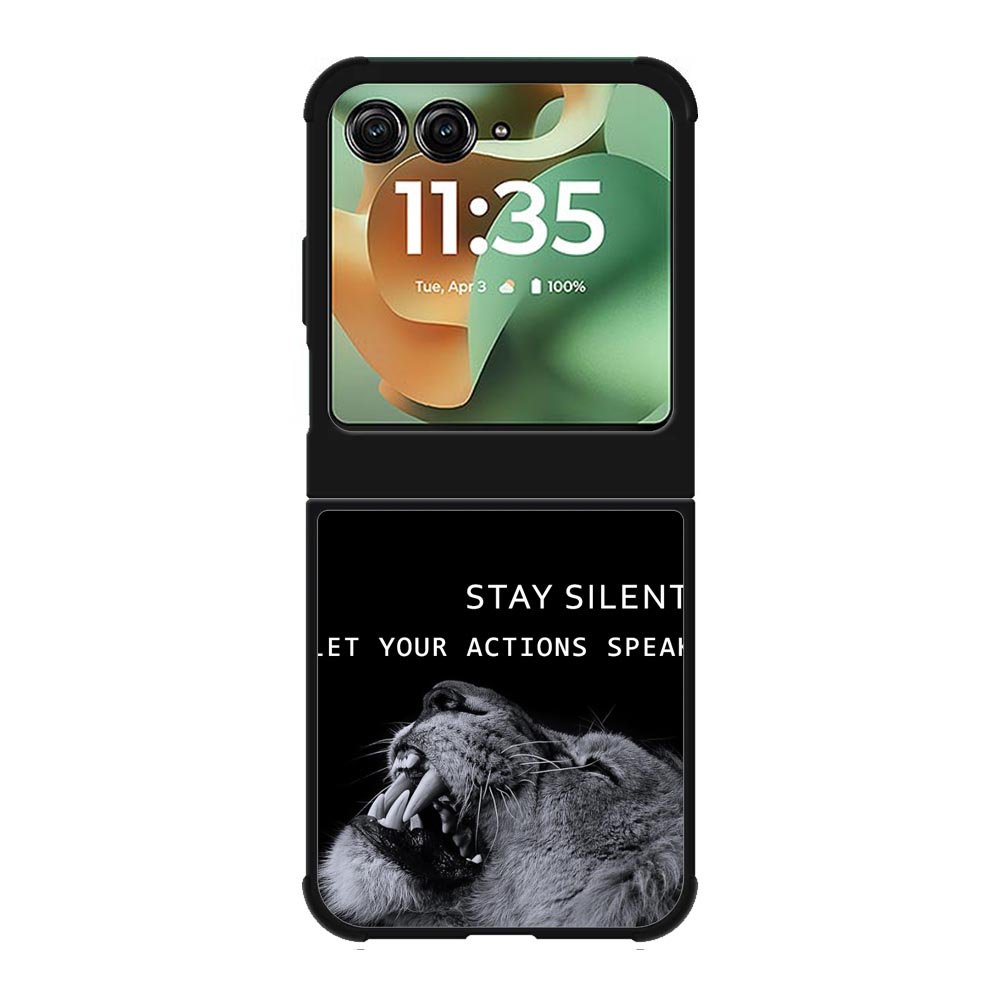 Let your actions speak Motorola Moto RAZR 2025 Case FE0399