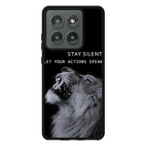 Let your actions speak Motorola Moto Edge 2025 Case FE0399