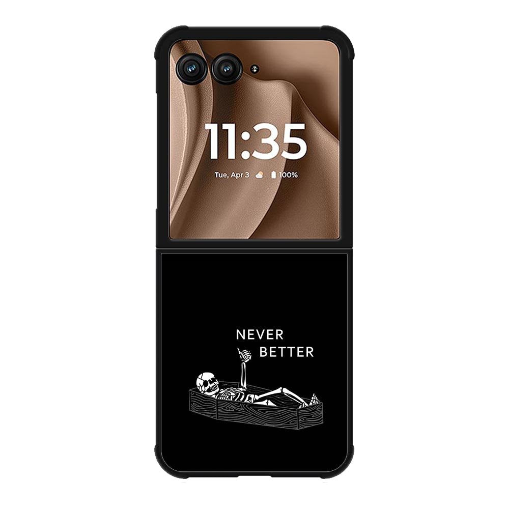 Never Better Alone Motorola Moto RAZR Plus 2025 Case FE0463