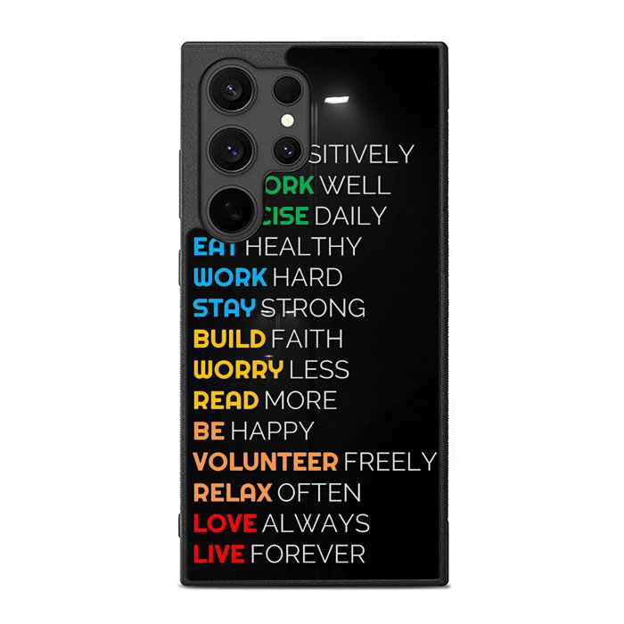 Daily motivation FE0547 Samsung Galaxy S25 Ultra Case