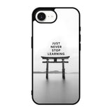 Never stop learning iPhone 17e Case FE0465