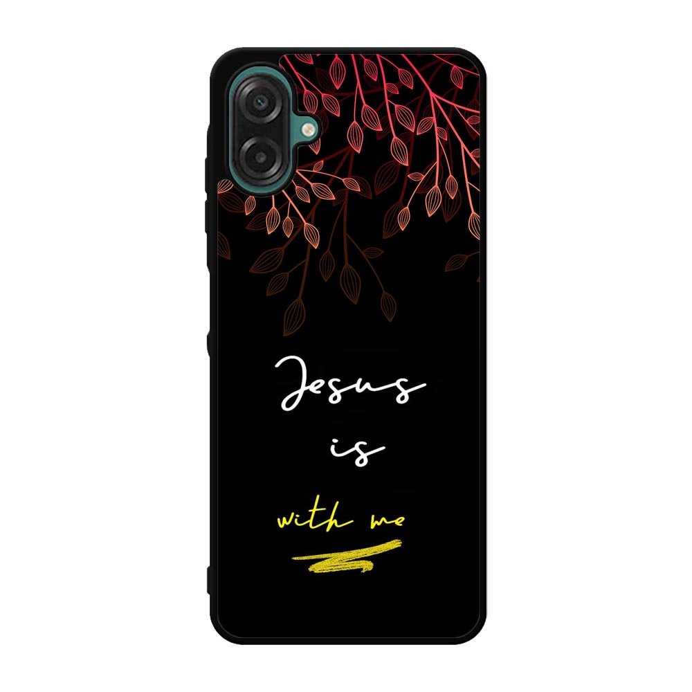 Jesus is with me Samsung Galaxy A07 Case FE0383