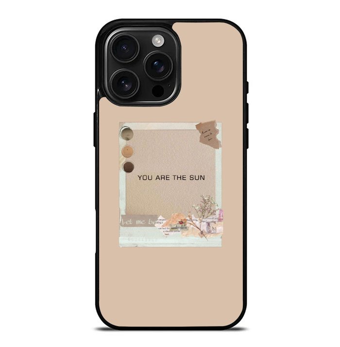 brown aesthetic iPhone 16 Pro Max Case FE0115