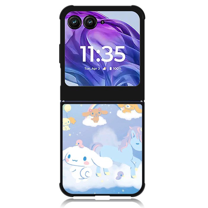 Cinnamoroll Sanrio Unicorn Motorola Moto Razr 2024 , Moto Razr 50 Case