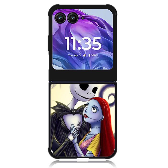 Jack And Sally Nightmare Motorola Moto Razr 2024 , Moto Razr 50 Case