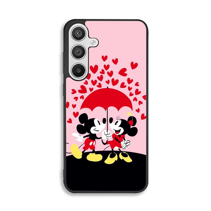 Mickey And Minnie Mouse Rain Love Samsung Galaxy A26 Case FE5191