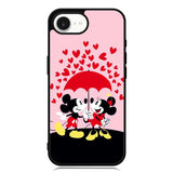 Mickey And Minnie Mouse Rain Love iPhone 16e Case