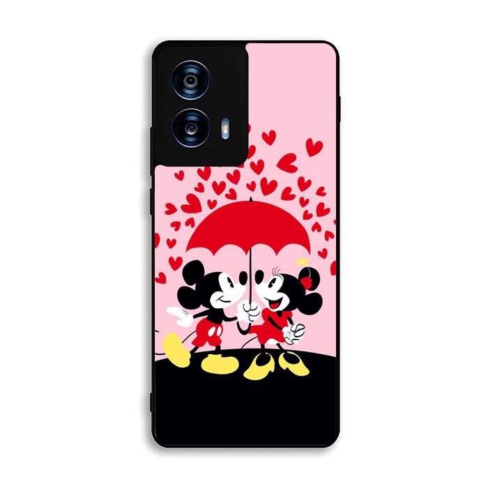 Mickey And Minnie Mouse Rain Love Motorola Moto G Power 5G 2024 Case FE6733