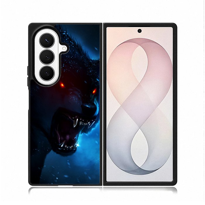 Wolf Wallpaper Samsung Galaxy Z Fold 8 Ultra Case