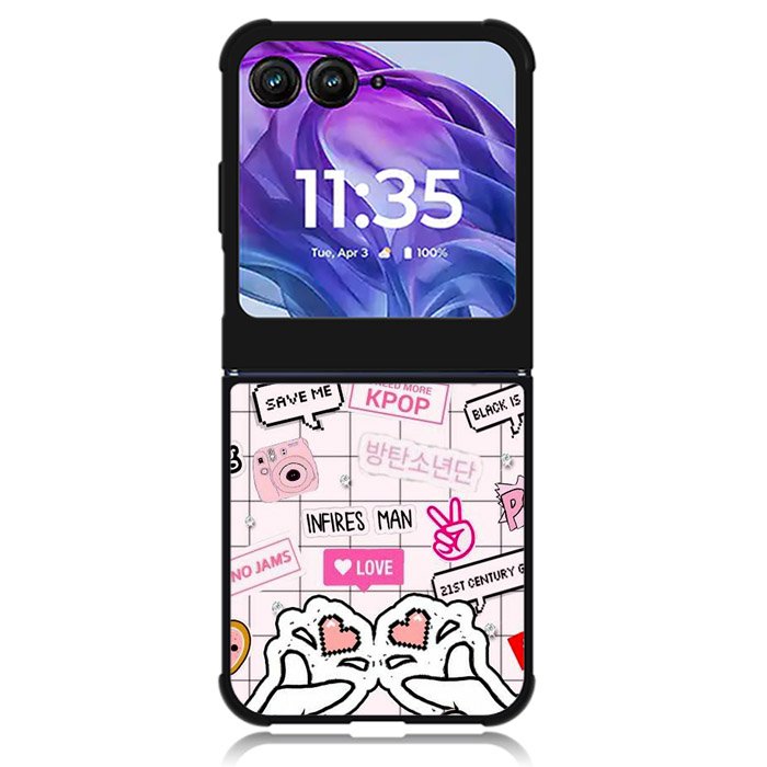 Fangirl Kpop Quotes Motorola Moto Razr 2024 , Moto Razr 50 Case