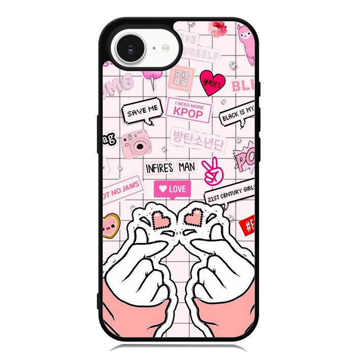 Fangirl Kpop Quotes iPhone 16e Case