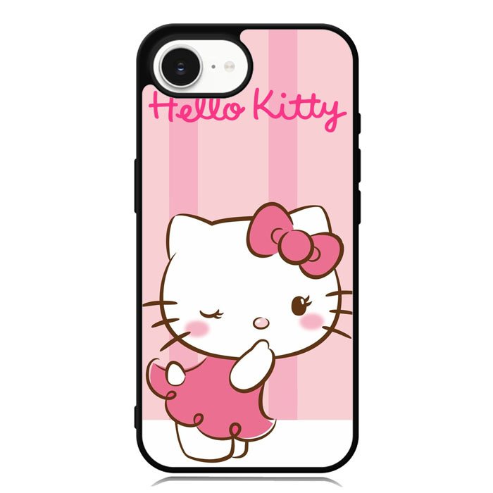 hello kitty cute pink iPhone 16e Case