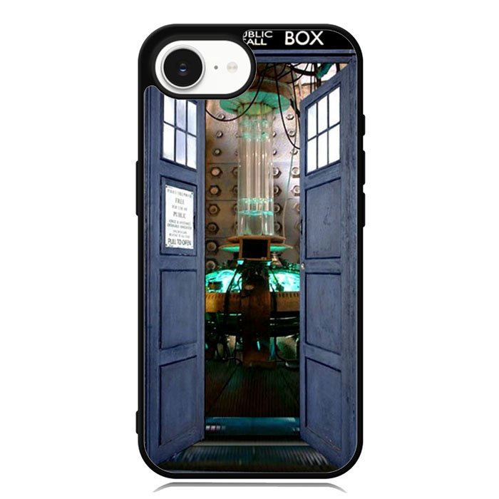 Doctor Who TARDIS Door Open iPhone 16e Case