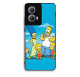The Simpsons Group Motorola Moto Edge 2024 Case FE5957