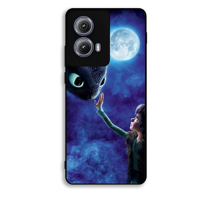 How to Train Your Dragon Hiccup And Toothless Motorola Moto Edge 2024 Case FE4762