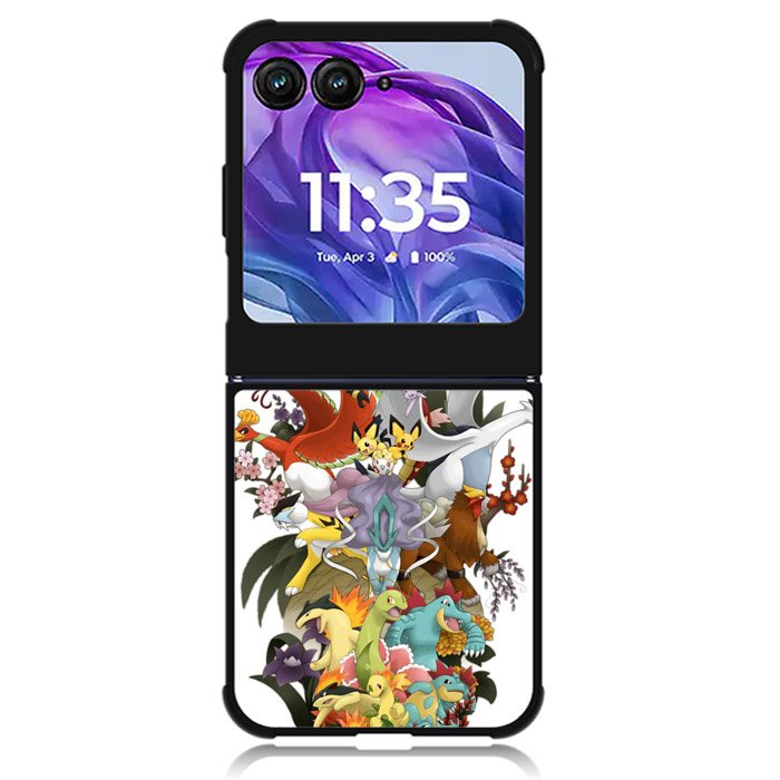 Pokemon All Stars Motorola Moto Razr 2024 , Moto Razr 50 Case