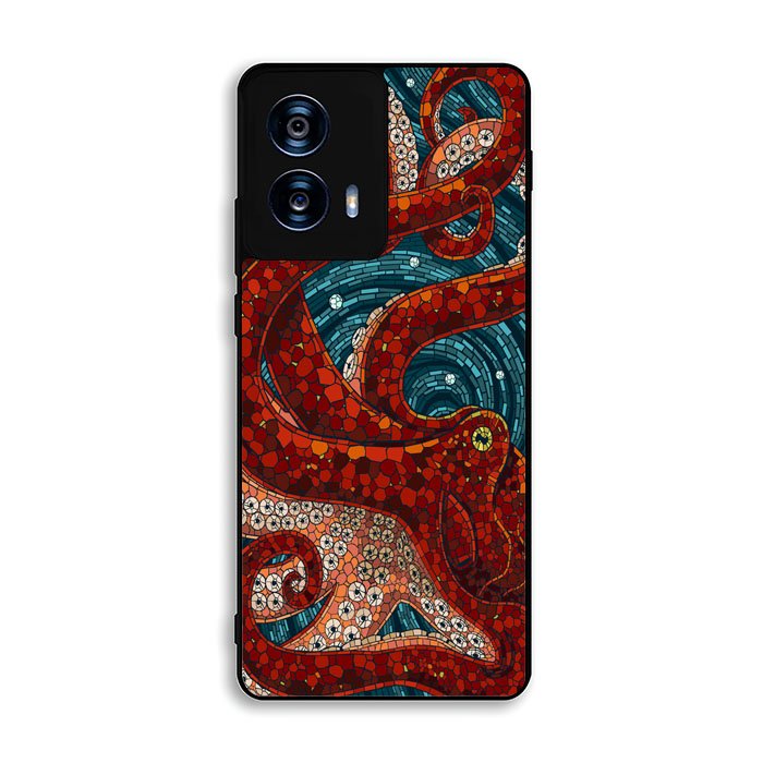 Kraken Octopus Stained Glass Motorola Moto G Power 5G 2024 Case FE4228