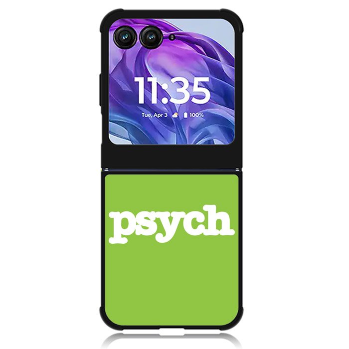 Psych Motorola Moto Razr 2024 , Moto Razr 50 Case