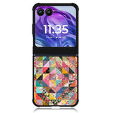 Quilt Grandma Motorola Moto Razr 2024 , Moto Razr 50 Case