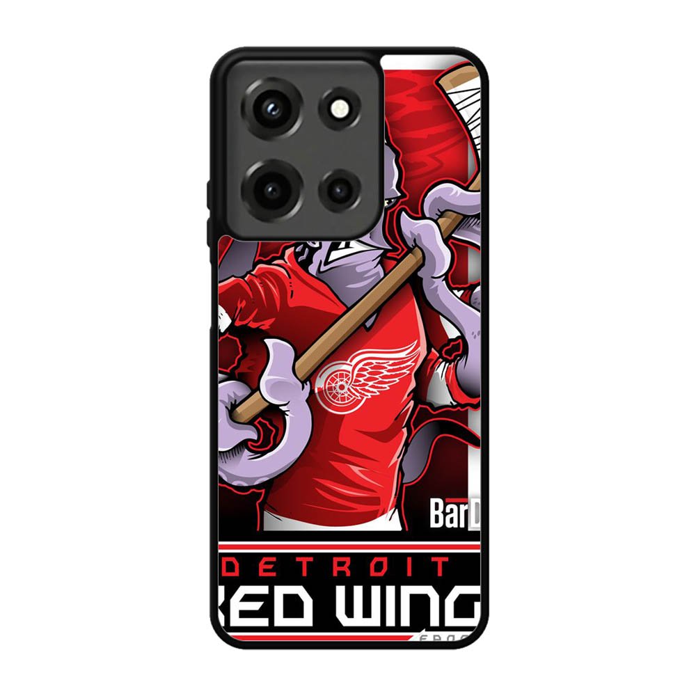 NHL Cartoon Mascout Detroit Red Wings Motorola Moto G 5G 2025 Case FE4781