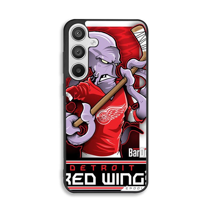 NHL Cartoon Mascout Detroit Red Wings Samsung Galaxy A26 Case FE0016