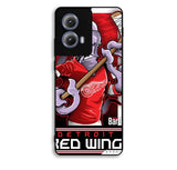 NHL Cartoon Mascout Detroit Red Wings Motorola Moto Edge 2024 Case FE4781