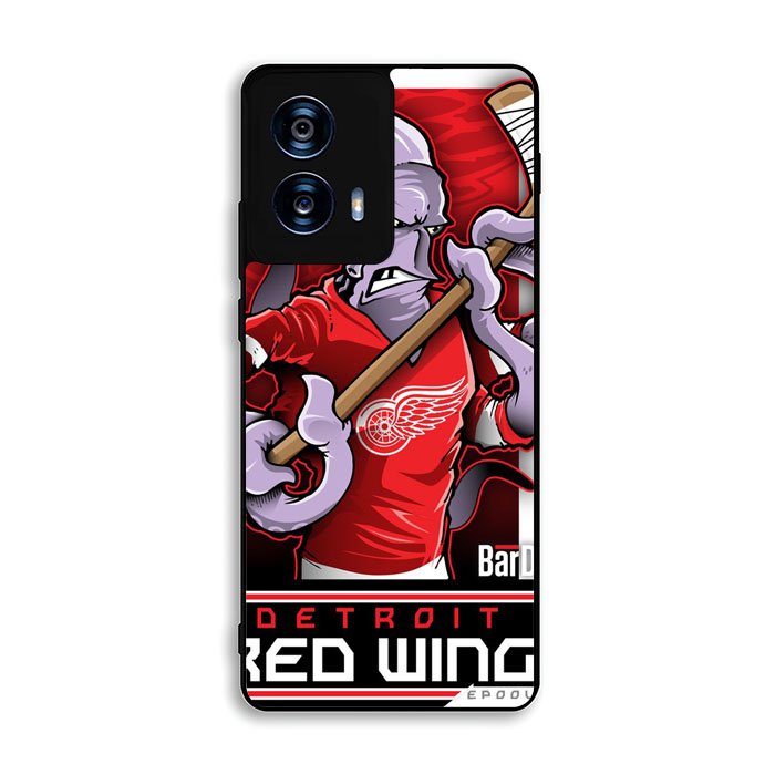 NHL Cartoon Mascout Detroit Red Wings Motorola Moto G Power 5G 2024 Case FE3743