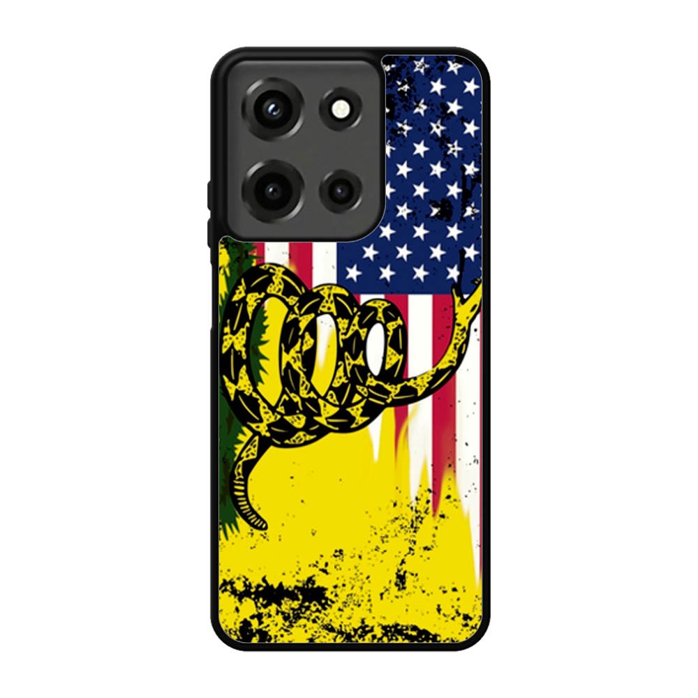 American Gadsden Flag Worn Motorola Moto G 5G 2025 Case FE6862