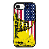 American Gadsden Flag Worn iPhone 16e Case