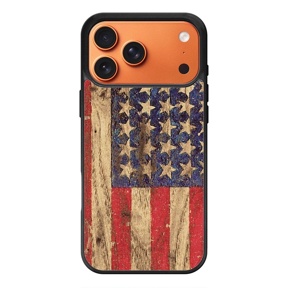 Vintage Patriotic American Flag iPhone 18 Pro Max Case