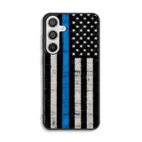 Police Blue Line Flag Samsung Galaxy A26 Case FE5483
